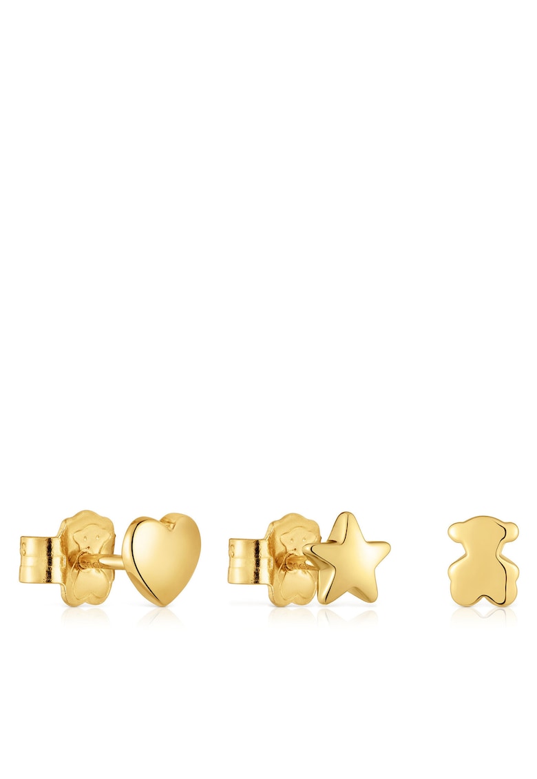 Set cercei dama Gold Bold Motif - material plastic