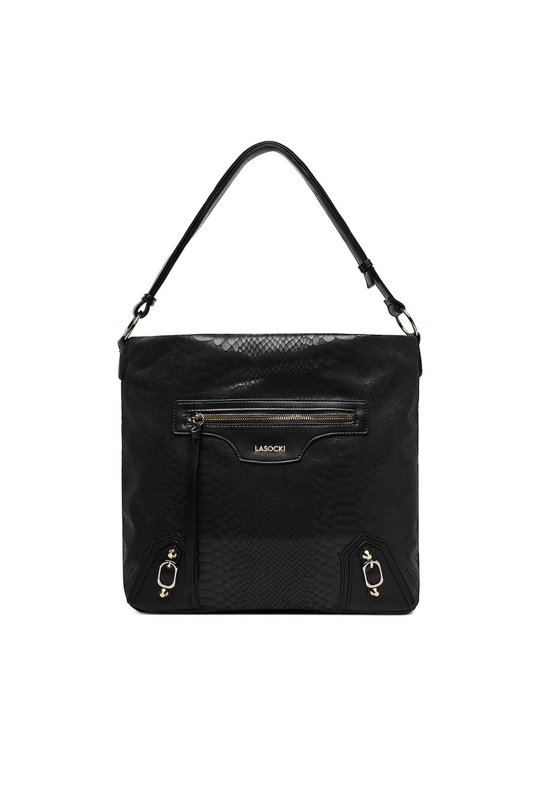 Geanta dama neagra - model C-LSK-X-007-08 - material textil