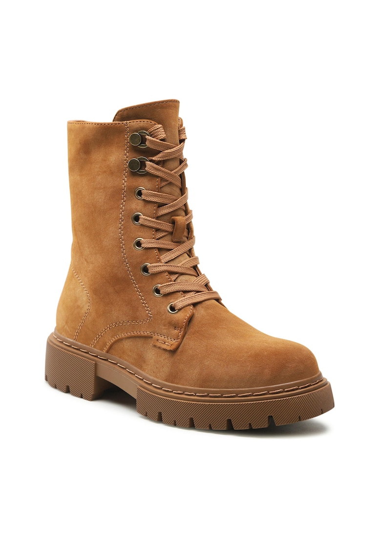Ghete dama model WS5899-04 - piele ecologica - maro -