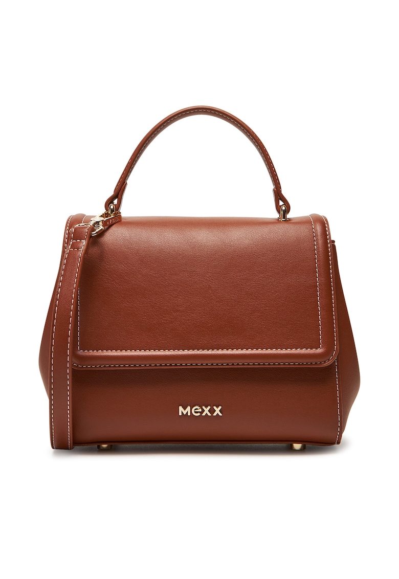 Geanta dama brown - material textil - model C-MEXX-S-010-08