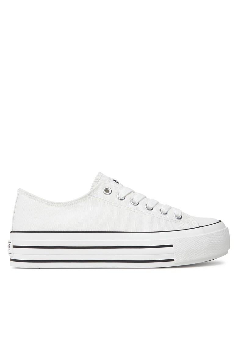 Tenisi albi pentru dama - Alb