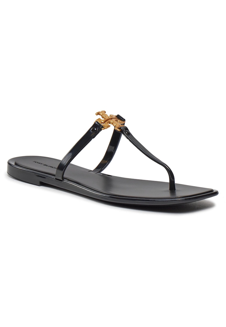 Slapi dama - Roxanne - piele naturala - negru