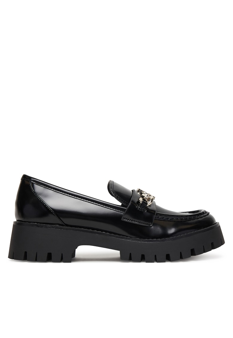 Mocasini dama piele ecologica - negru