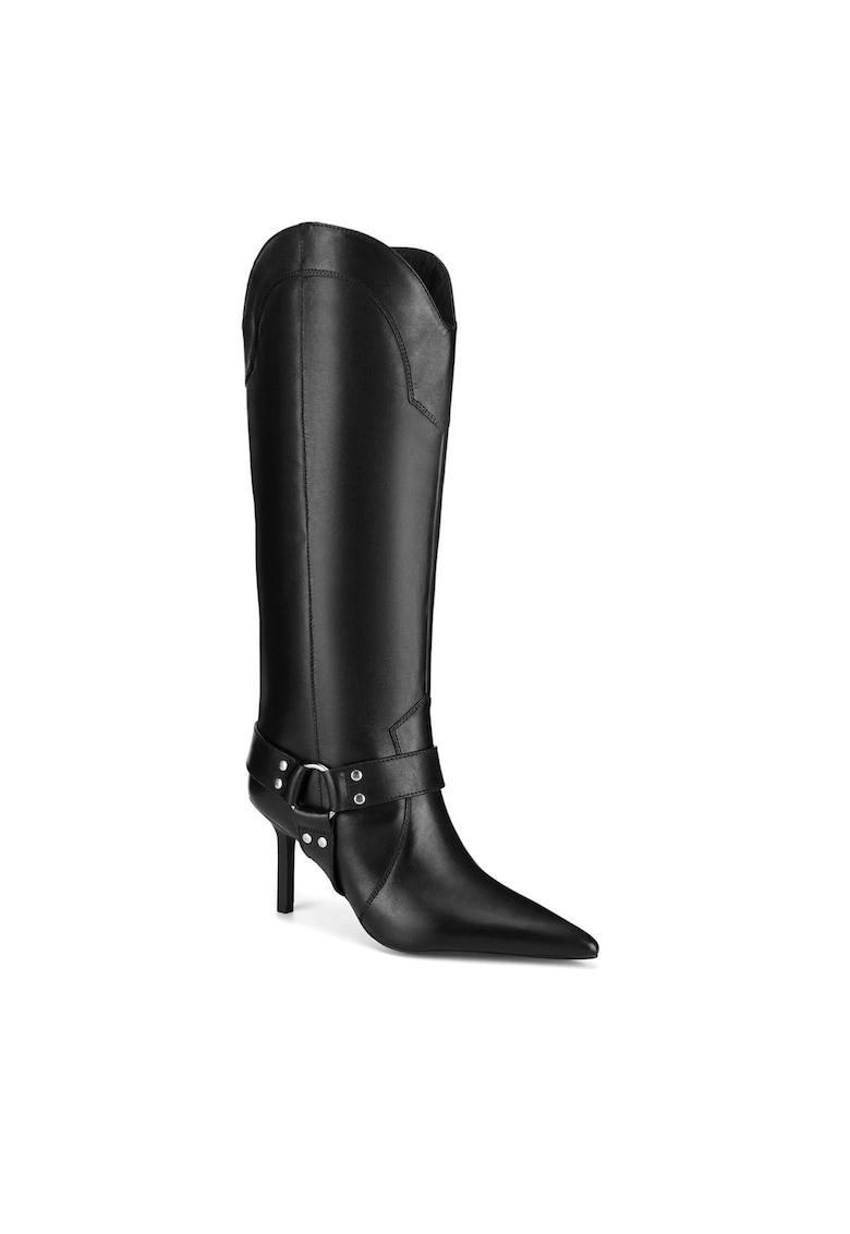 Cizme dama - piele naturala - negre