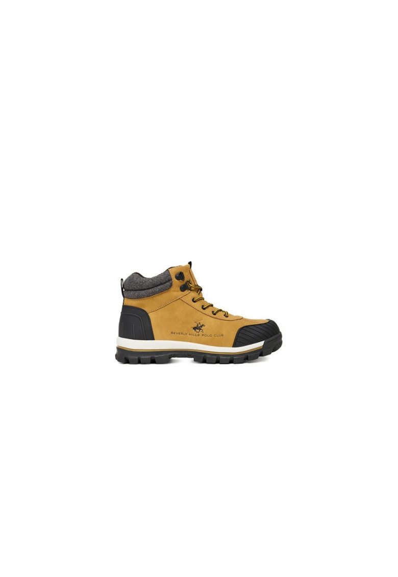 Ghete unisex copii - maro - textil
