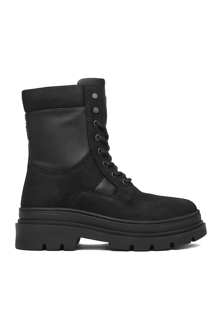 Ghete dama piele naturala - negru - CEO-WI45-VR-3400-02