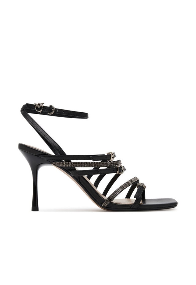 Sandale dama Z99 - piele naturala - negru - Negru