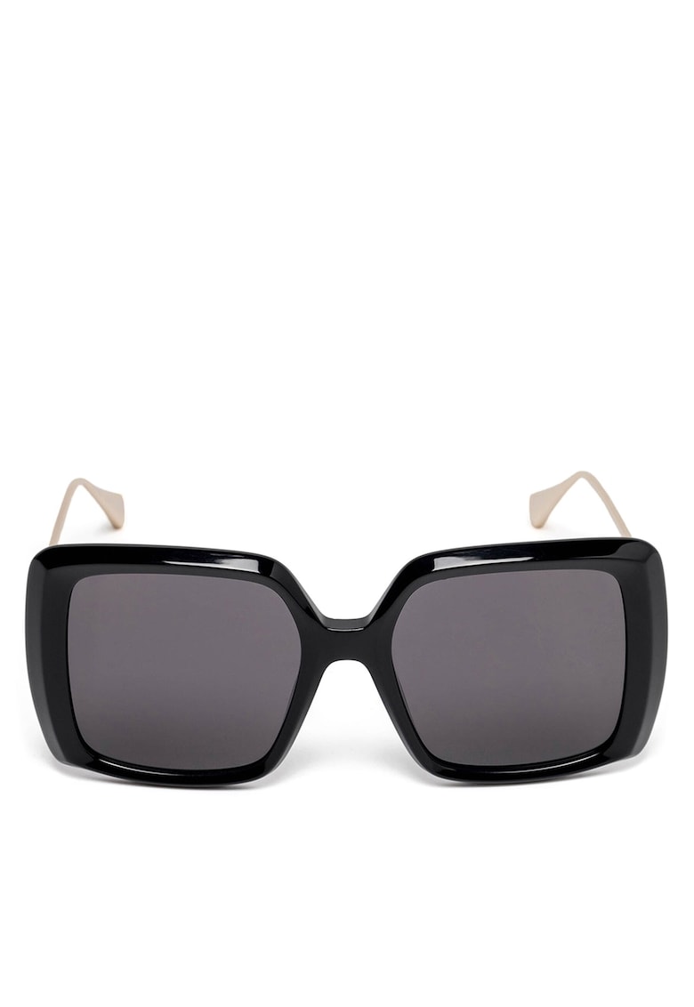 Ochelari de soare dama model LD91613 - plastic - culoare neagra