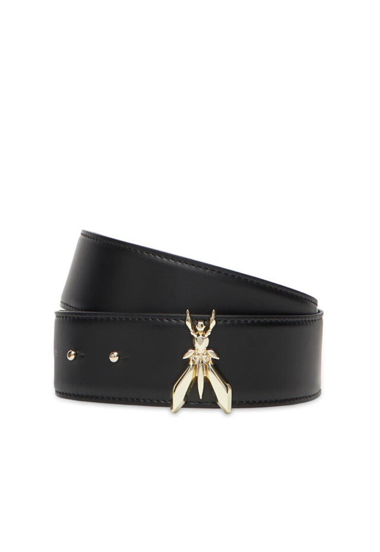 piele naturala Black/Light Gold Patrizia Pepe curea dama femeie Black/Light Gold 8W0051/L048-K118 dama