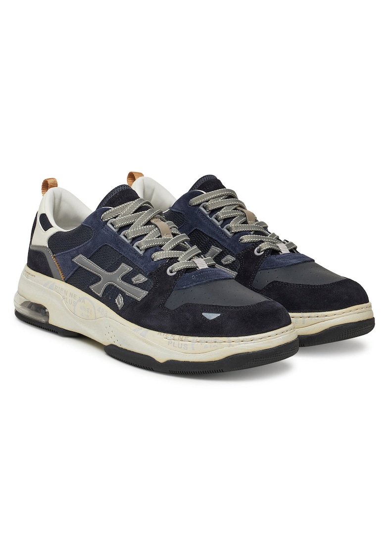 barbati - DRAKE VAR 403 - piele naturala - bleumarin - Bleumarin