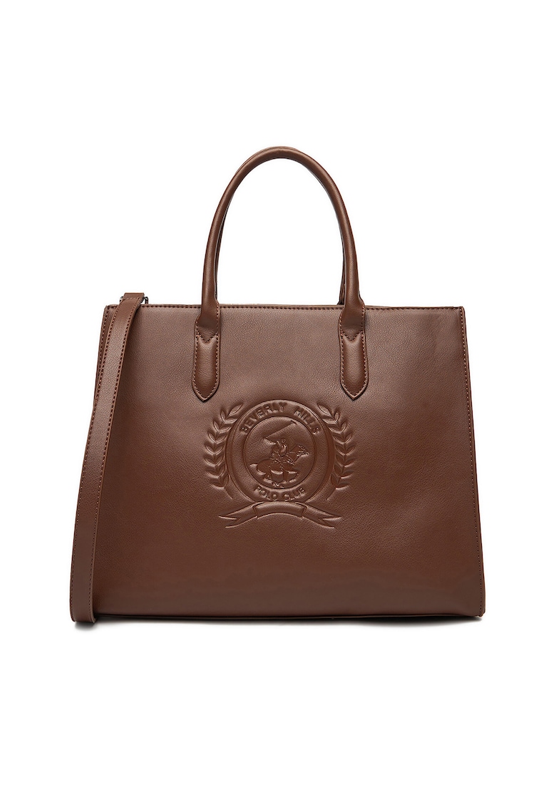 Geanta dama brown - material universal
