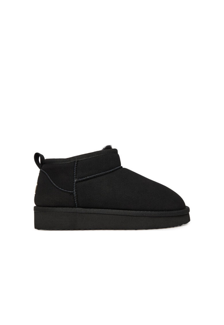 Ghete fete - textil - negru