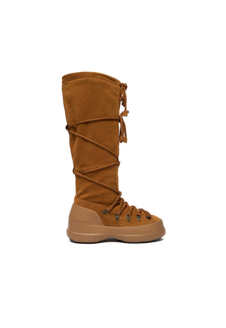 Cizme dama Cognac - piele naturala