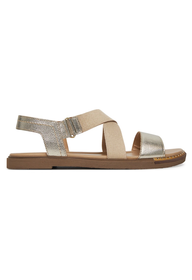 Sandale dama WI23-LALITA-11 - piele naturala - auriu