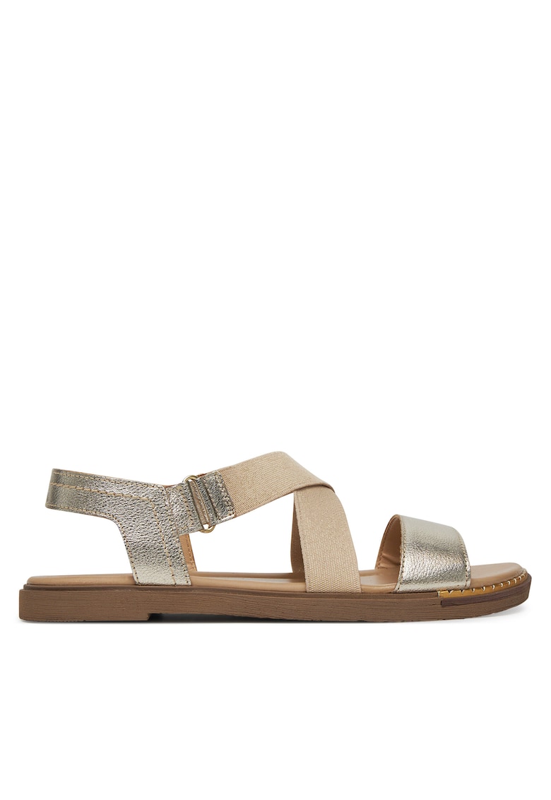 Sandale dama WI23-LALITA-11 - piele naturala - auriu