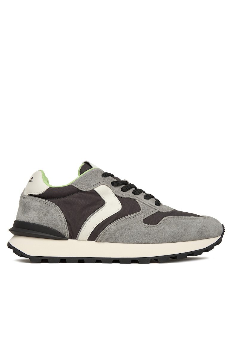 barbati Lead-Black - gri - piele naturala - Gri