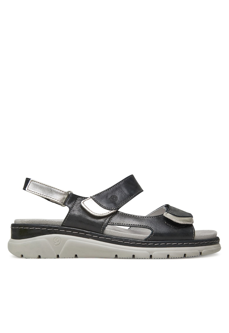 Sandale dama 710065-01 - negre - piele naturala
