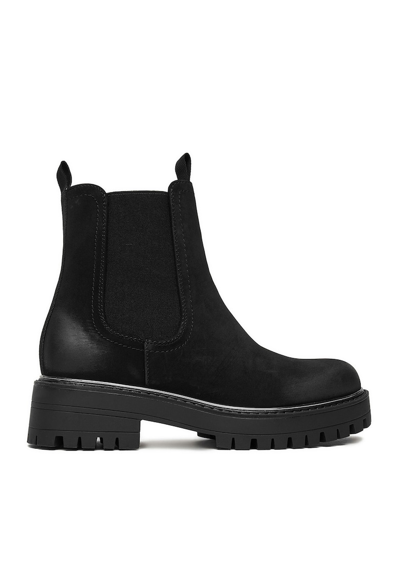 Botine dama - negru - piele ecologica - CEO-WS13202-05