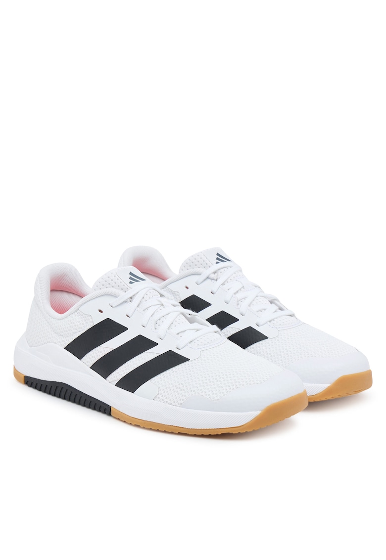 Pantofi sport pentru antrenament cu detalii contrastante - Alb - adidas - imagine 1