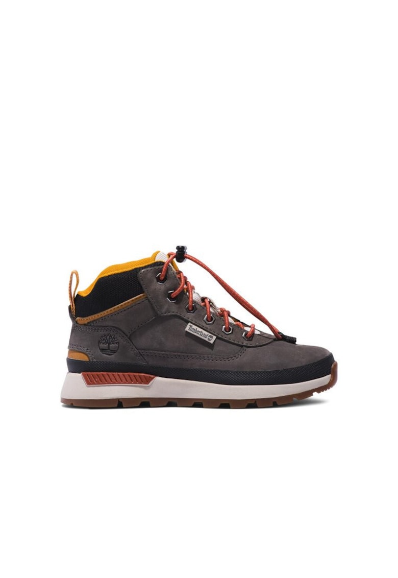 Ghete Md Grey Nubuck - gri - piele naturala -
