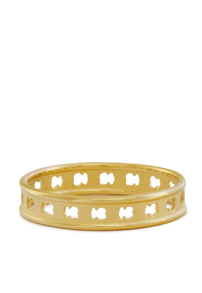 Inel dama Gold Bear Row - 1003734312 - auriu
