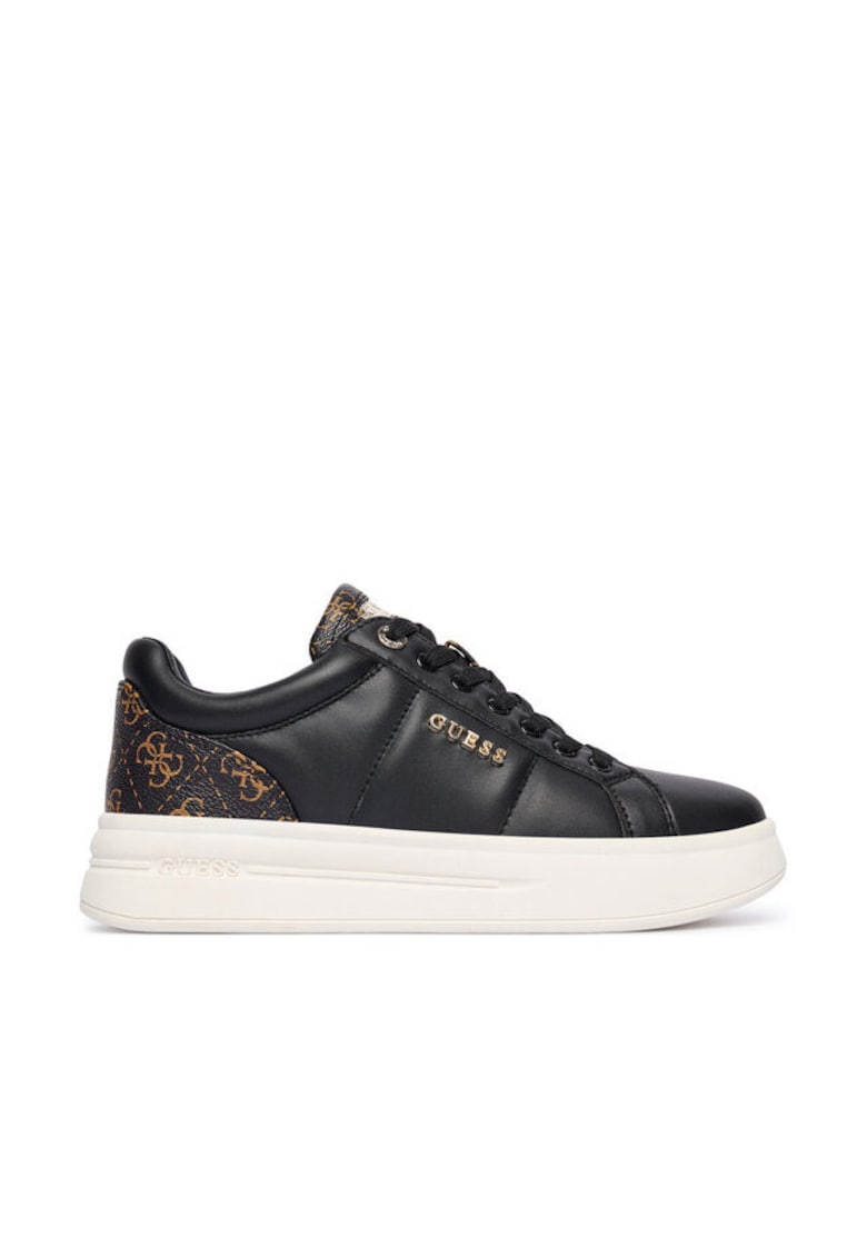Pantofi sport dama piele naturala - negru - model BLKBR FLFWLL