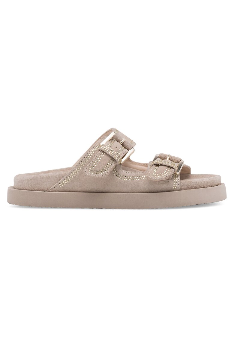 Sandale dama - ELENA-24SS800 - piele naturala - ecru -