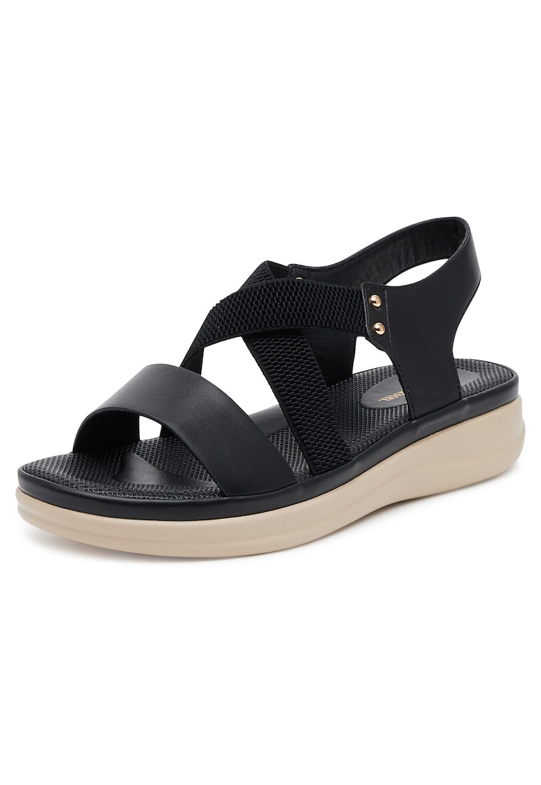 Sandale dama negre - Negru