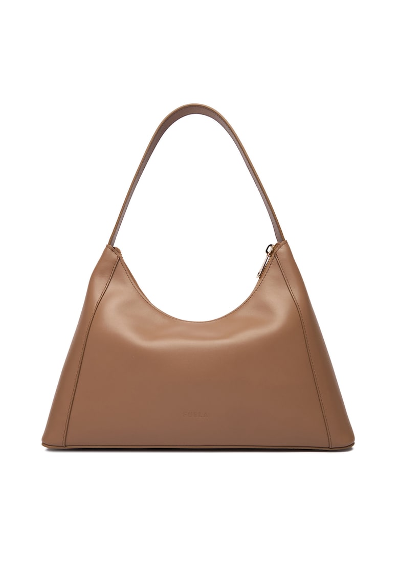 Geanta dama Toffee Diamante S - piele naturala - culoare Toffee