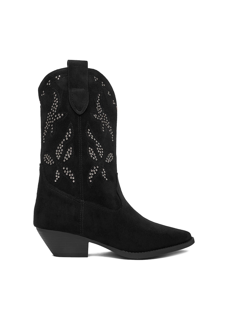 Cizme dama CEO-R25AW09079 - negru - sintetic