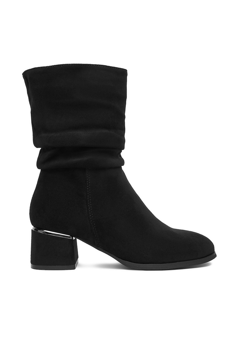 Botine dama - CEO-WS22452-06 - sintetic - negru