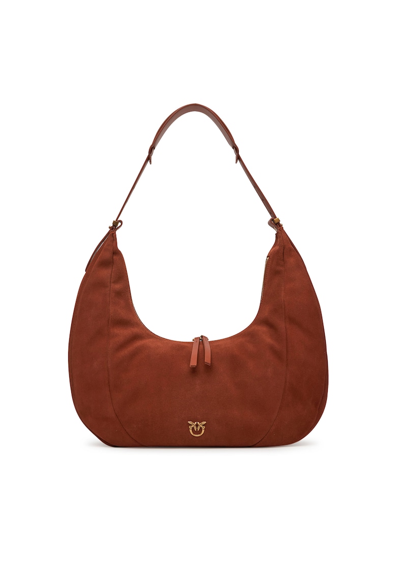 Geanta dama Slouchy Hobo Big - din piele naturaladwqf - Roz