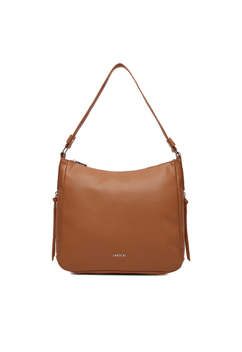 Geanta dama C-LSK-X-006-08 - culoare brown - material textil