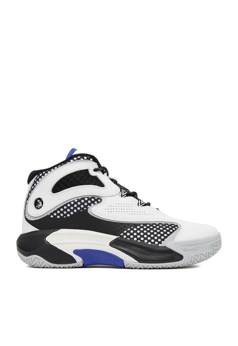 Tenisi copii - unisex - negru alb - material textil