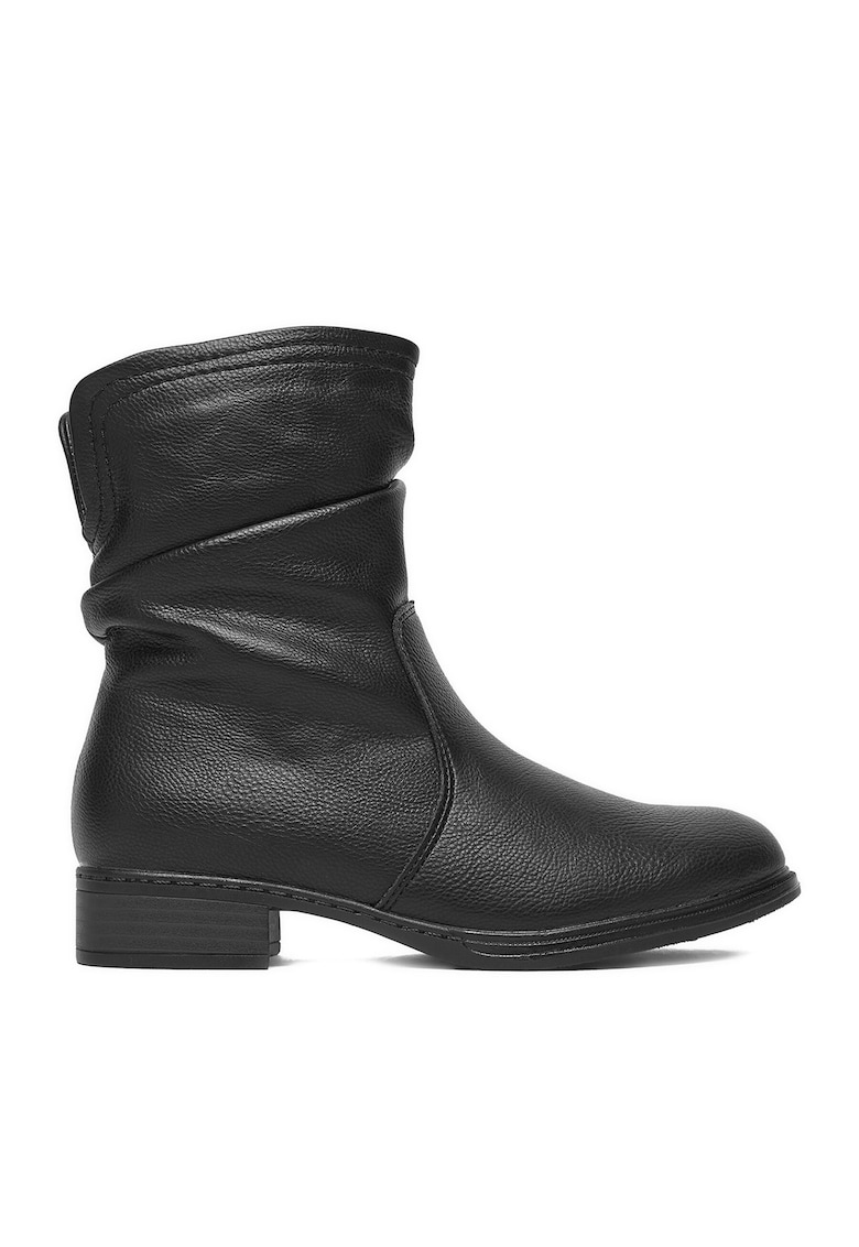 Botine dama - negru - textil CEO-WS6380-03