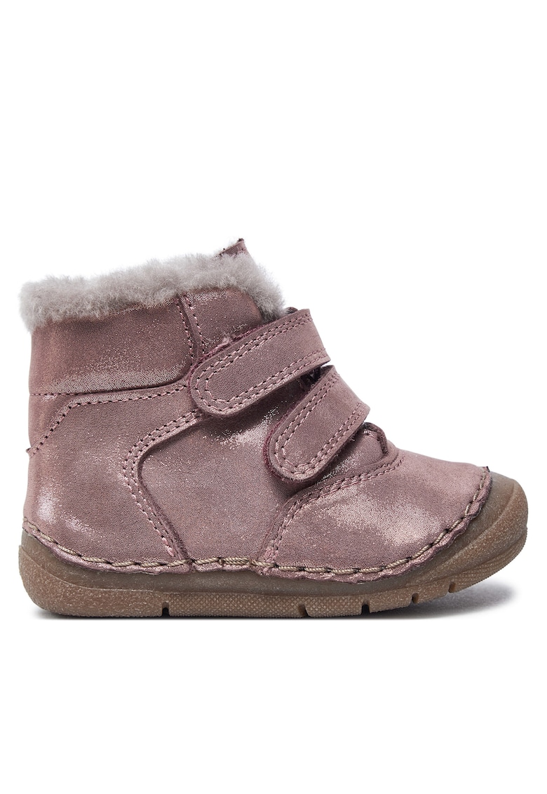 Froddo Ghete piele naturala roz - Roz