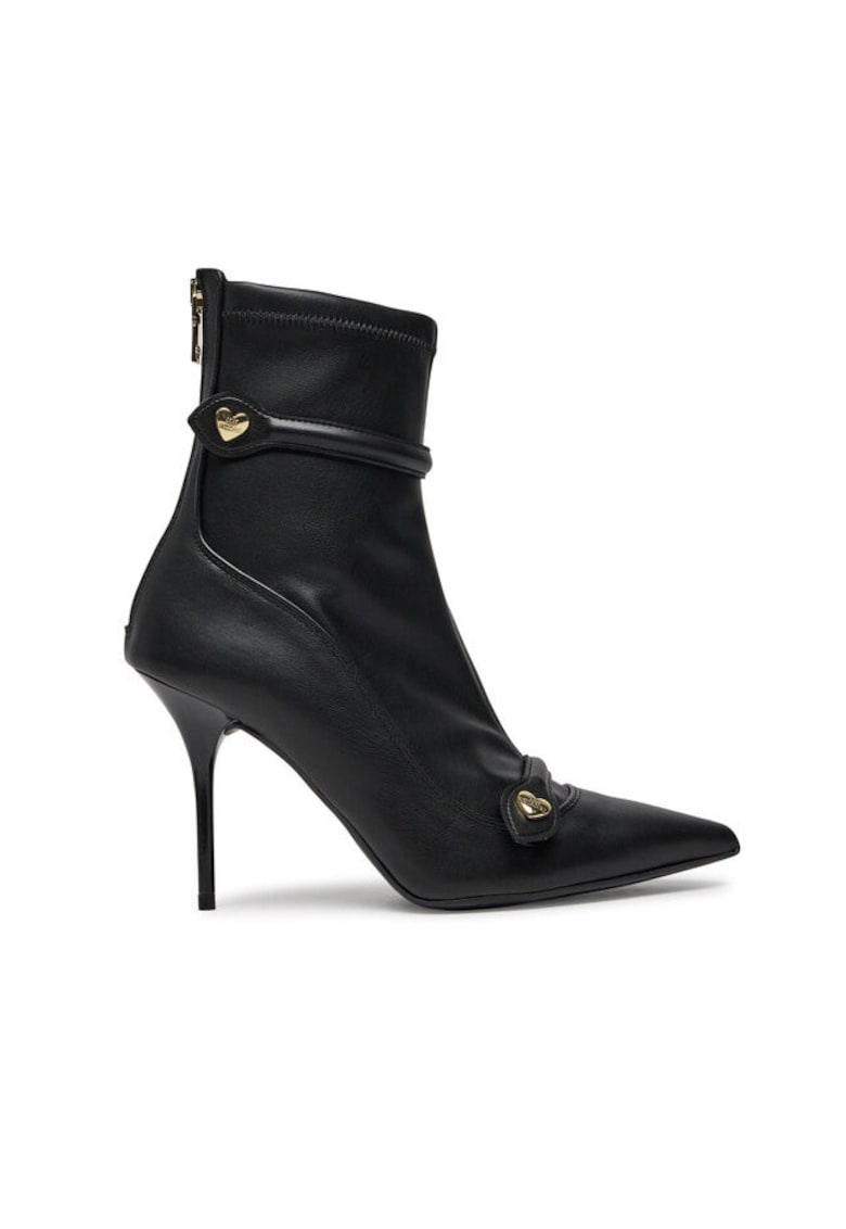 Botine dama JA21099G0LIEZ000 - Piele ecologica - Negru -