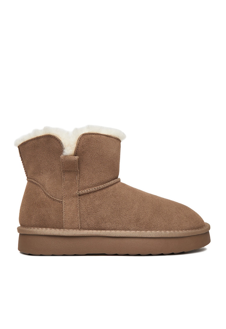 Ghete dama CEO-HJF241211-5 - piele naturala - maro