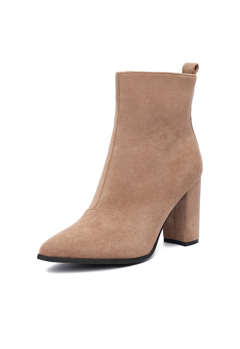 Botine dama E-5133-6 - Textil - Bej