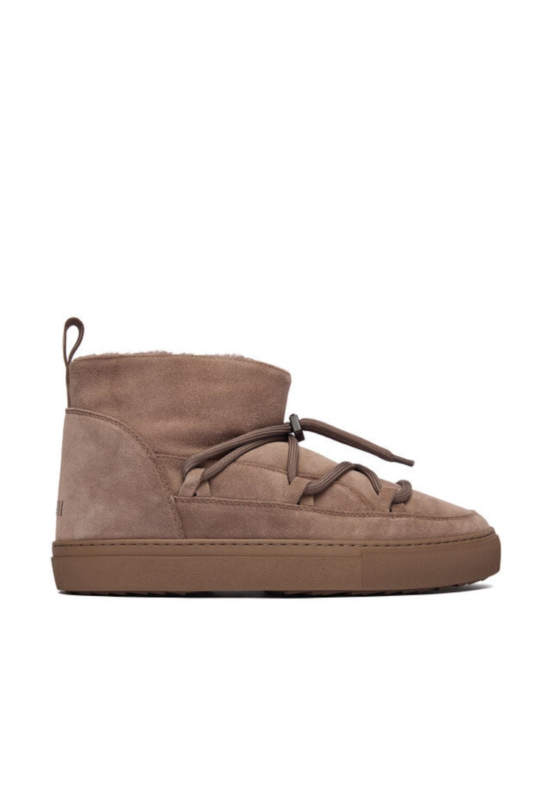 Inuikii Ghete barbati Taupe - piele naturala - model Classic Low