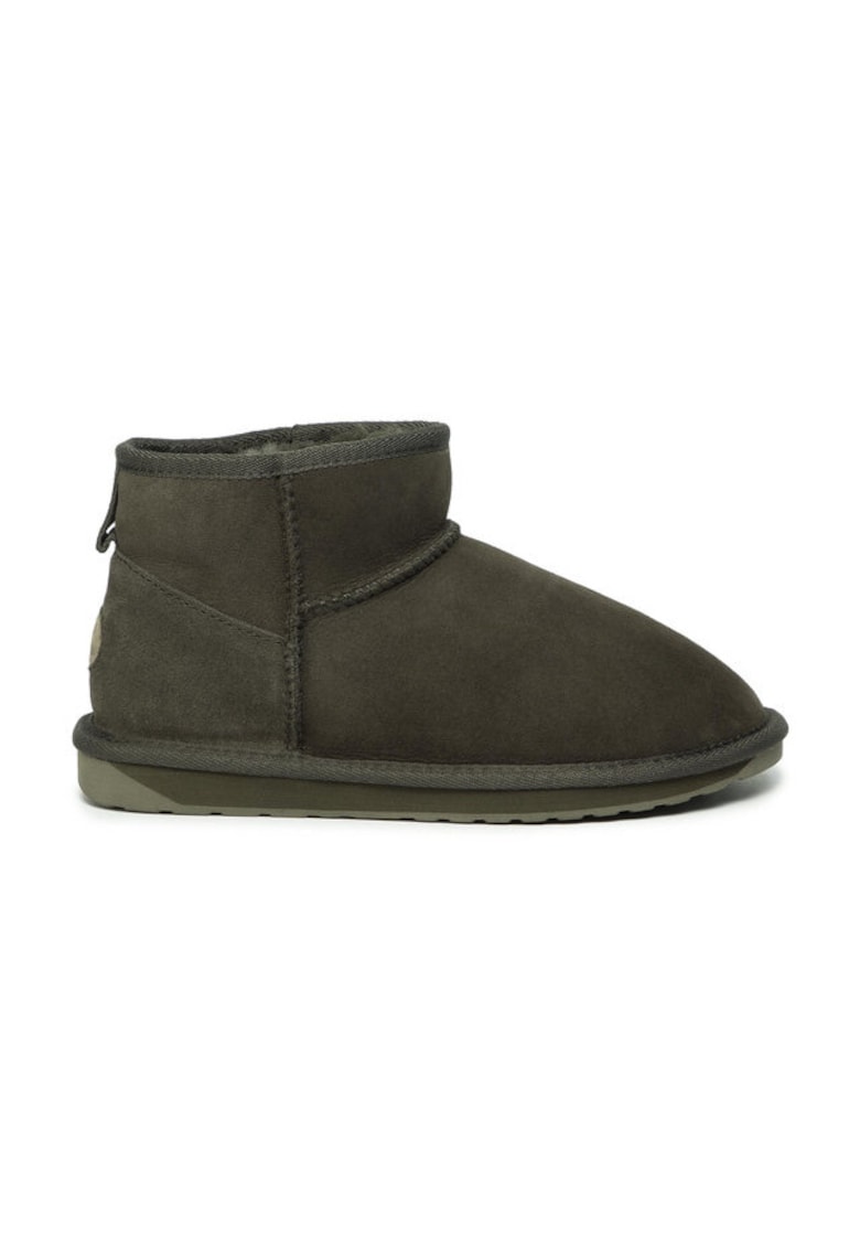 Ghete dama - Stinger Micro - piele naturala - verde inchis