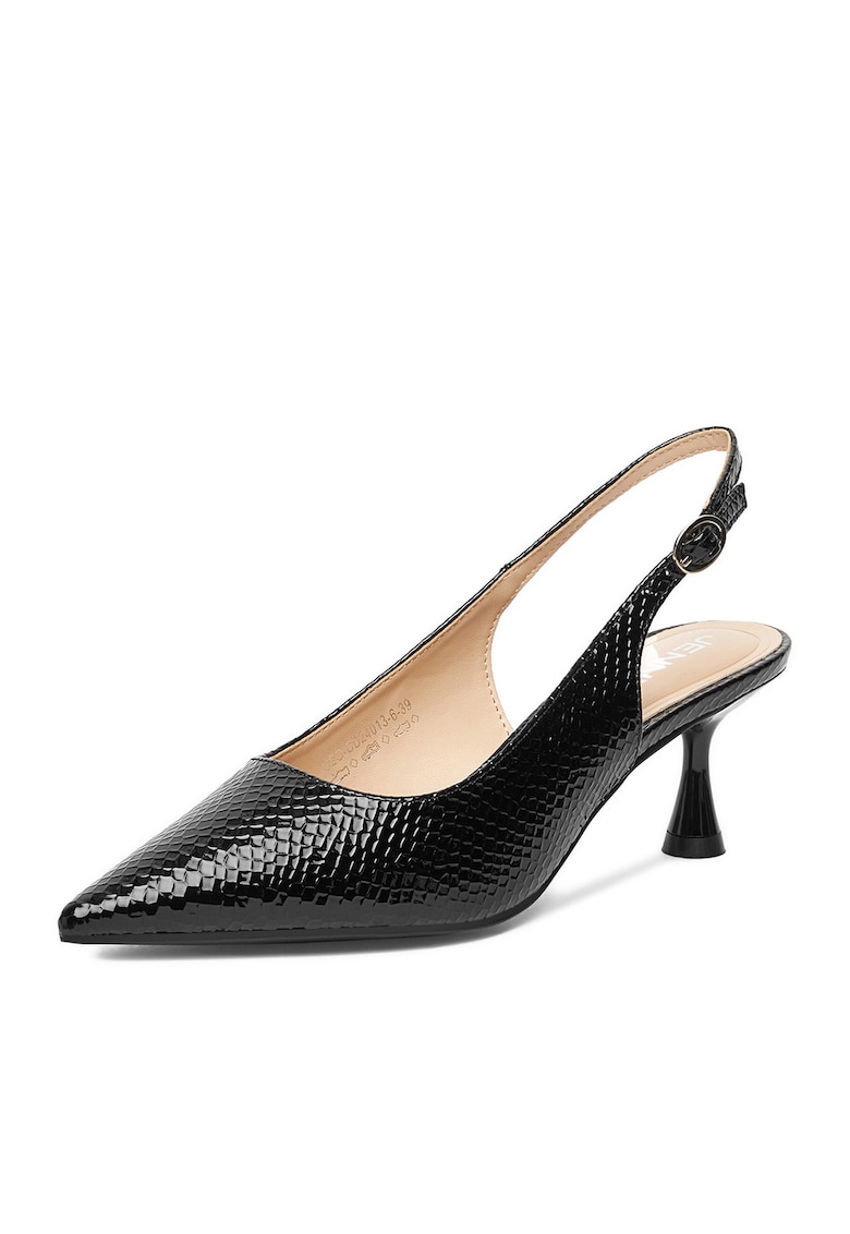 Sandale dama model CEO-CD24013-6 - negre - cu toc