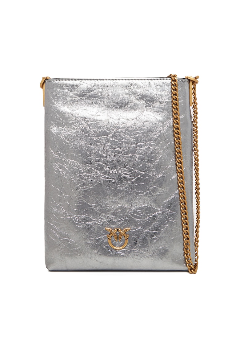 Rucsac fashion dama Gun Metal KZ7Q - piele naturala - 25x2cm