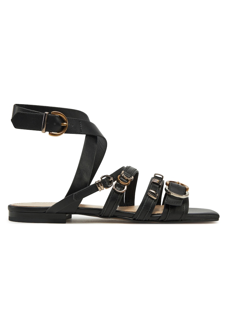 Sandale dama - Z99 Marli - piele naturala - negru -