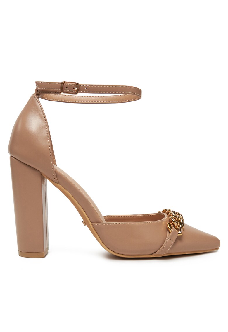 Pantofi dama - model HT93996-A5 - piele ecologica - bej