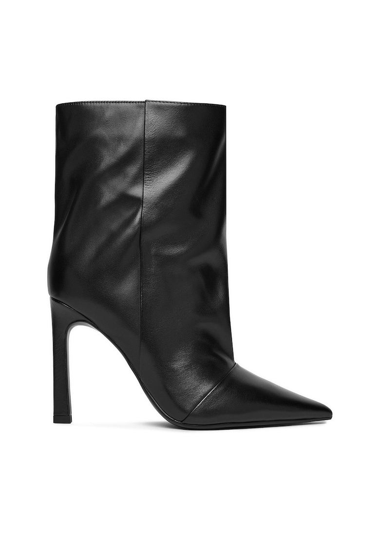 Botine dama negru - piele naturala - EO-KIRA-1680-1604