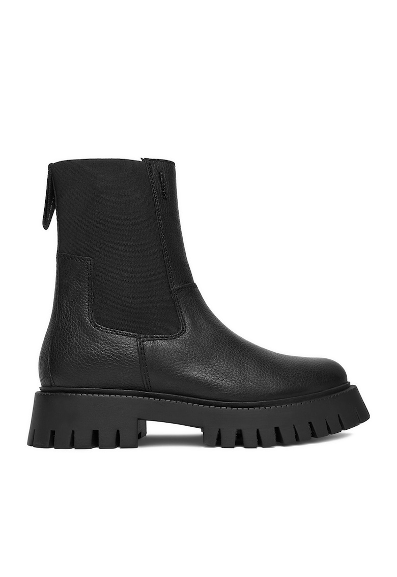 Ghete dama - piele naturala - negru - CEO-WI23-LADIES-01