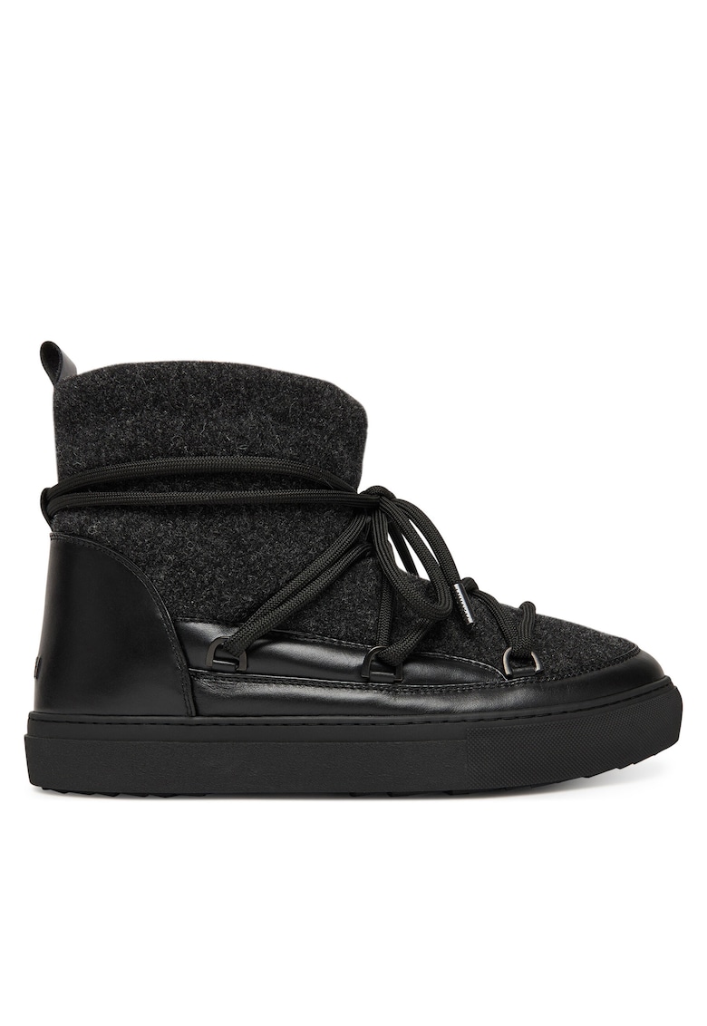 Cizme de zapada barbati Black - tesatura
