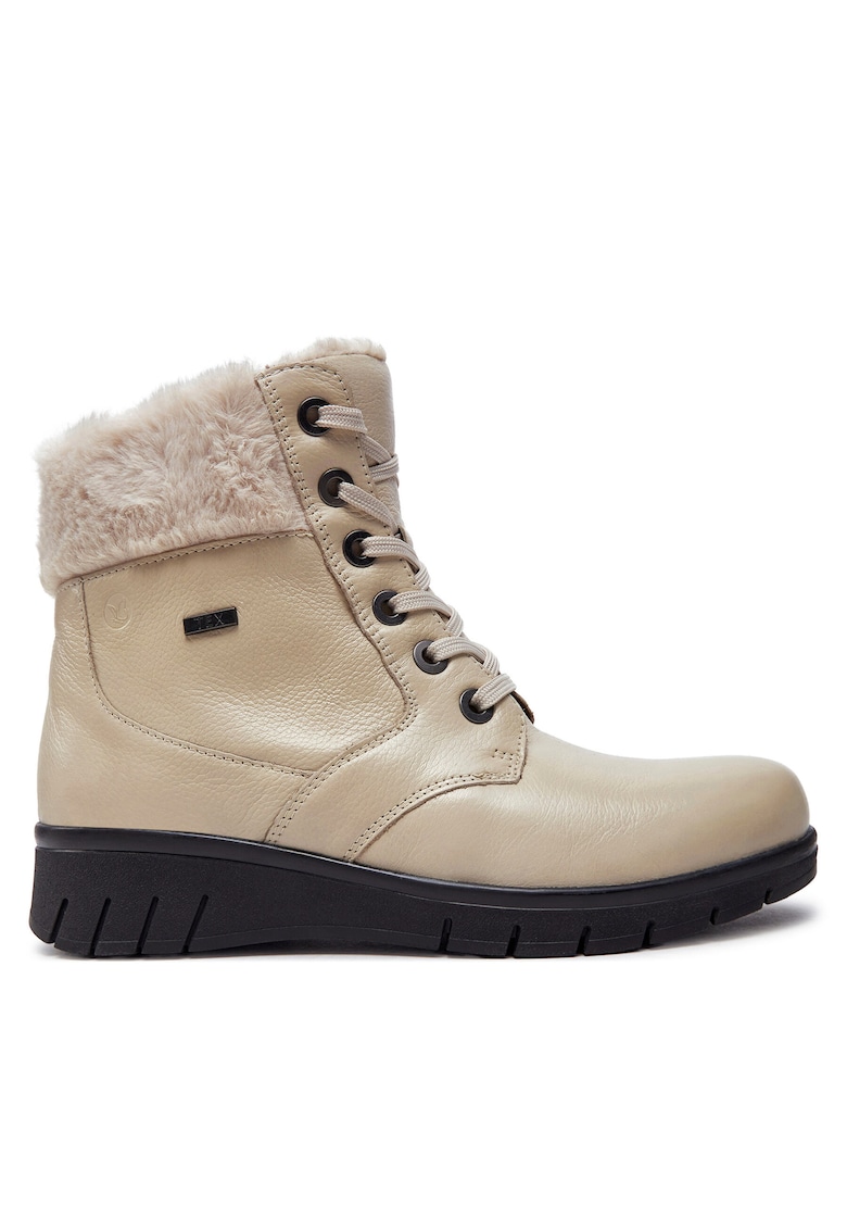Caprice Ghete dama 123 9-26209-43 - Ecru - piele naturala