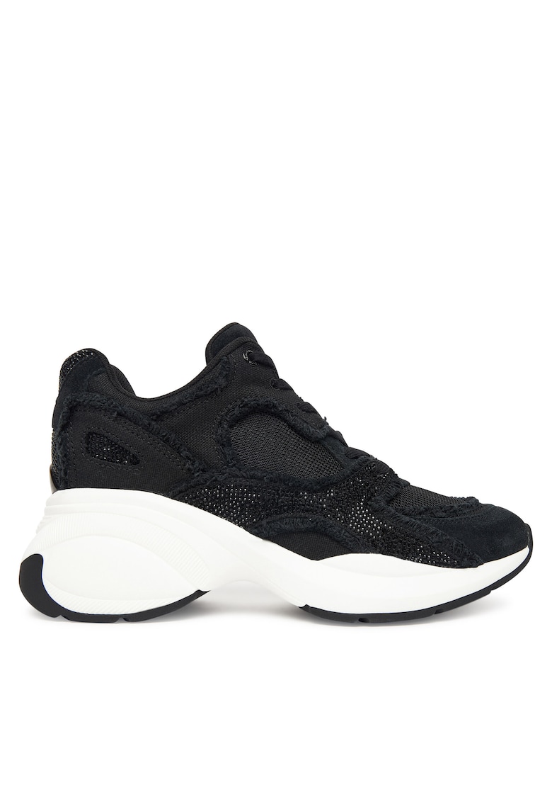 Pantofi sport dama 43T5ZUFS2D - negru - tesatura